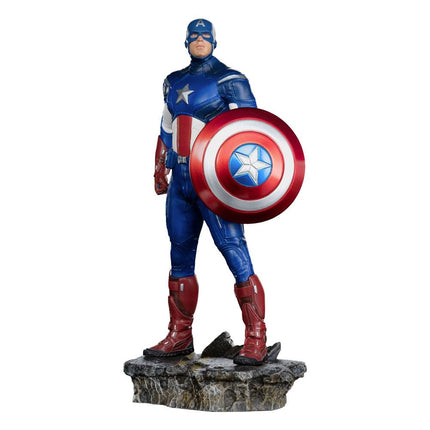 Captain America Battle of NY Avengers: The Infinity Saga 23 cm 1/10