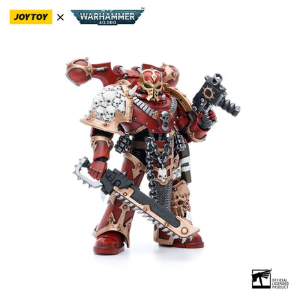 Chaos Space Marines Crimson Slaughter Brother Maganar Warhammer 40k Action Figure 1/18 12 cm