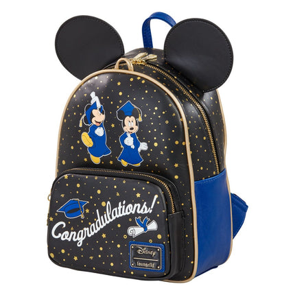 Mickey and Minnie Graduation Disney by Loungefly Backpack