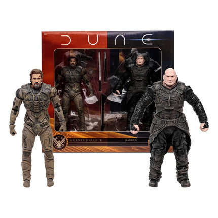 Gurney Halleck & Rabban Dune: Part Two Action Figure 2-Pack 18 cm