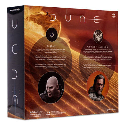 Gurney Halleck & Rabban Dune: Part Two Action Figure 2-Pack 18 cm