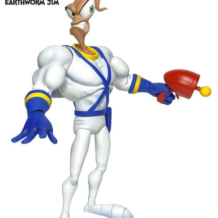 Earthworm Jim and Snot Earthworm Jim Action Figure Wave 1 15 cm