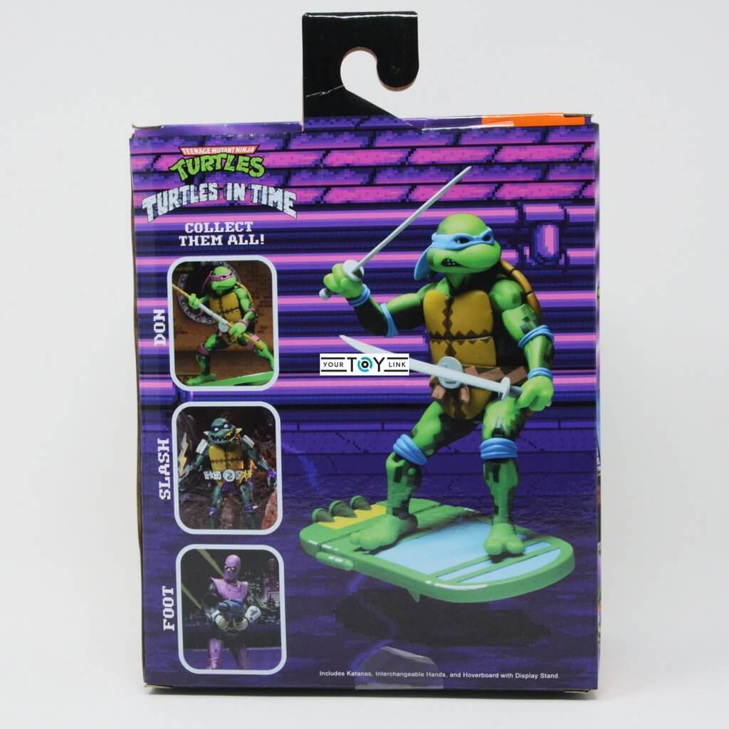 TORTUES NINJA - Slash - Figurine Turtles in Time 18cm : :  Figurine Neca Tortue ninja